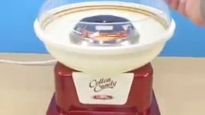 Сладкая вата из соли и желейный Медведь Валера