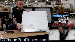 Diamond LED Panel Table Lights - DiamondPoolTables.com