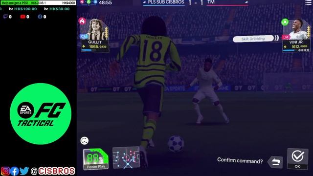 EA SPORTS FC Tactical Gameplay KYLIAN MBAPPÉ PLAYING FOR REAL MADRID TM 大蝦哥 S11 MASTER RANKED MATCH смотреть онлайн