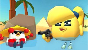 ПРЯТКИ НА КАРТЕ EGYPT В ЧИКЕН ГАНЕ! CHICKEN GUN!