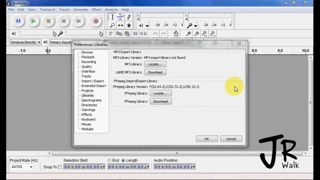 01-03 Installing LAME MP3 (JRWalk) смотреть онлайн