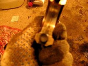 Выроботка на вкладышах