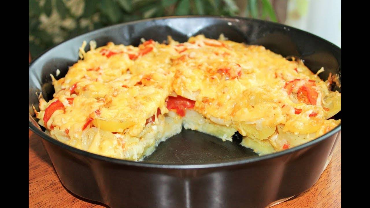 КАРТОФЕЛЬ "ПРАЗДНИЧНЫЙ"! Вкусное горячее, без мяса! смотреть онлайн