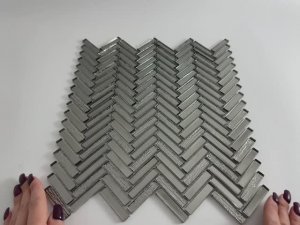 Мозаика CHEVRON SILVER