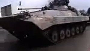 Танки в куйбышеве (камыш заре) Запорожской области 20.04.2014 ч.2