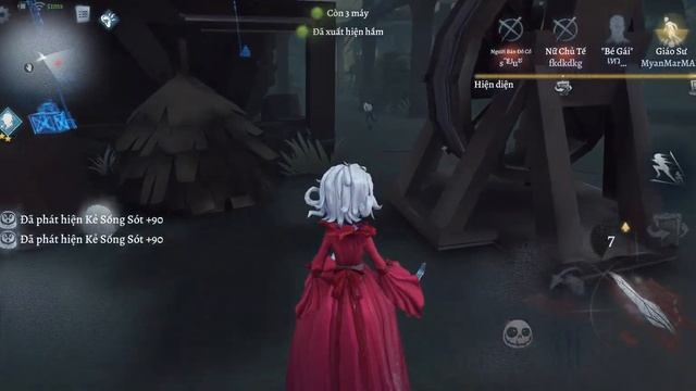 Quý Bà Đỏ Mary Hunter identity V Moblie #6 смотреть онлайн