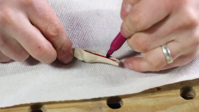 Carving a Lily Hair Pin With DIY Carving Knife смотреть онлайн