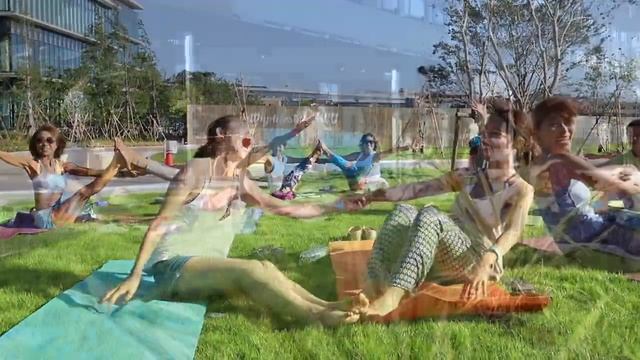 SUP YOGA FES hello summer funparty in TREX Kawasaki & River Cafe /Photo &Video by yuel. смотреть онлайн