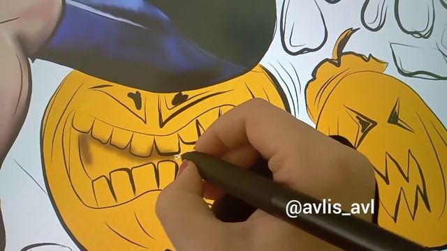 15.How to draw Tired magician/Digital / process/ Mago stanco/Pittura digitale/цифровая живопись/
