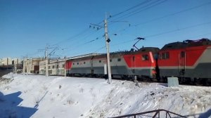 ЖД переезд в поселке Запанской. Самара