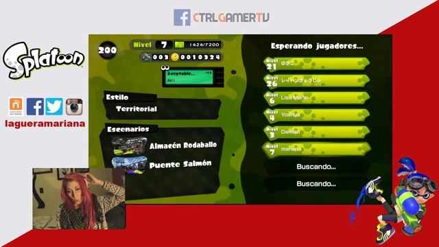 Mariana juega Splatoon 04 смотреть онлайн