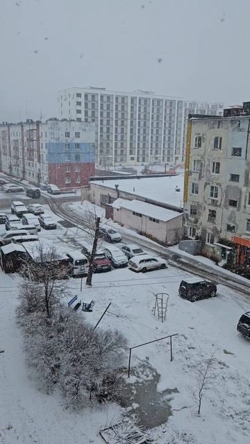 зима в апреле)))