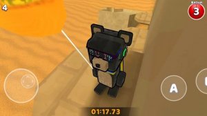 Super Bear Adventure все стикеры в биемотепской пустыне.