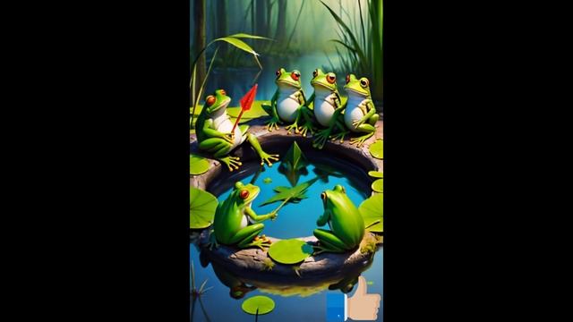 Жаба приколистка #shorts смотреть онлайн