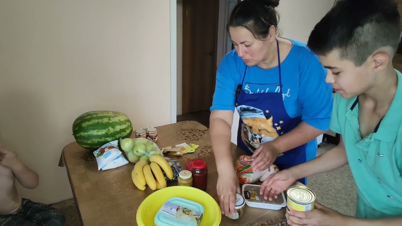 Обычный день семьи в деревне ☺