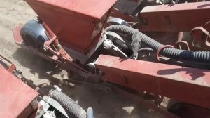 Посев лука сеялкой Гаспардо