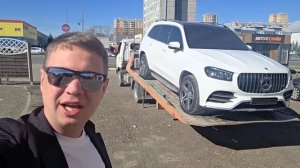 С радостью сообщаем, что встретили очередной автомобиль для нашего заказчика.