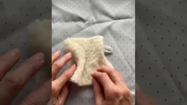 Букле с бэби яком - невероятно редкий экземпляр Art Baby yak Boucle