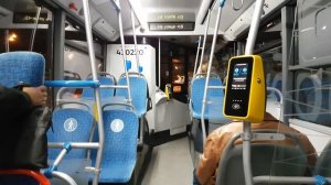 Электроавтобус на маршруте