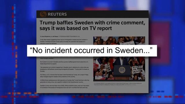 The Late Show Sweden Terror Attack Donald Trump Washington white house العالم الارهارب دونالت ترامب смотреть онлайн