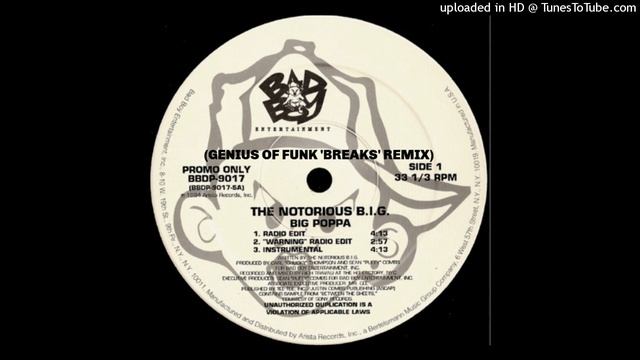 Notorious .BI.G . - Big Poppa (Genius Of Funk 'Breaks' Remix) смотреть онлайн