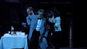 Игорь Костолевский, Полина Лазарева, Алексей Дякин в спектакле театра Маяковского Старший сын