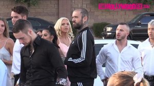 Adam22 From No Jumper & Lena The Plug Arrive To Jake Paul & Tana Mongeau's Wedding In Vegas