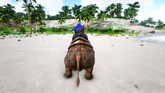 Ark Survival How to Summon in a "Phiomia (poop pig) & its Saddle" 2021 смотреть онлайн