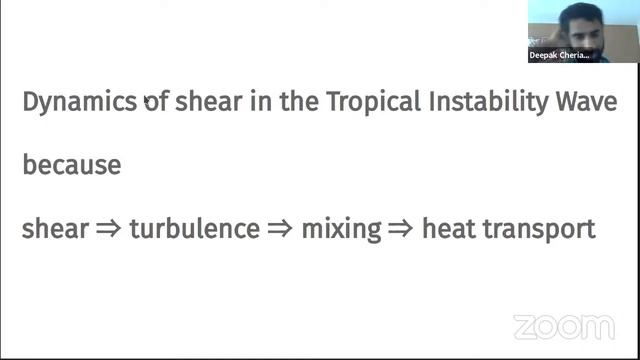 CGD Seminar Series - Off-equatorial deep cycle turbulence forced by Tropical Instability Waves... смотреть онлайн