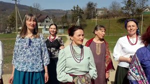 "Ишлы волы з Дибровы" Ансамбль посёлка Мезмай "Горная долина"