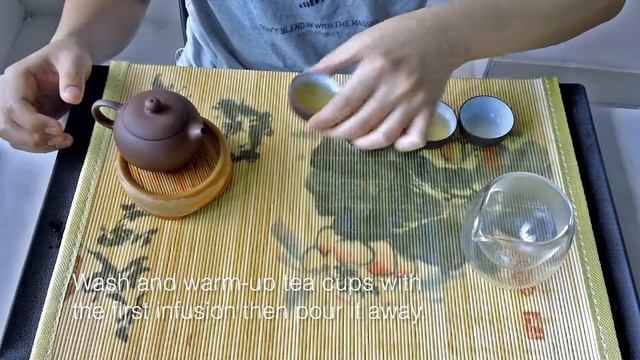 Oolong-Steep Phoenix Single Bush Oolong Tea-#1 Da Wu Ye Dan Cong with Chao Zhou Red Clay Teapot смотреть онлайн