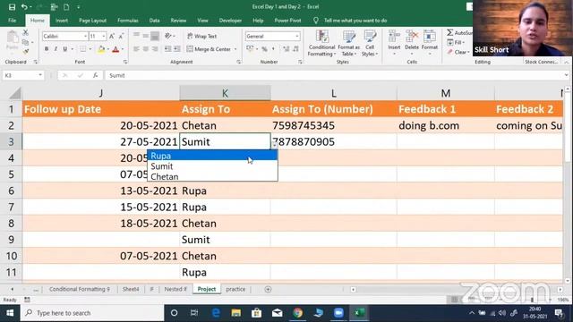 Excel for office goer | Excel tutorial for beginners | Basic of Excel | #BasicOFExcel | DAY 5