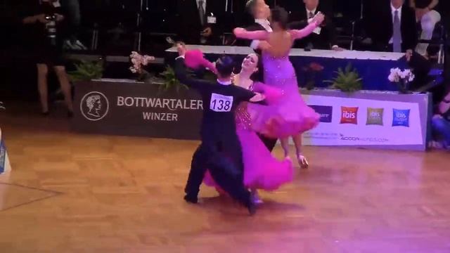 Oleg Chzhen - Alina Ageeva GOC 2017 Slow Foxtrot