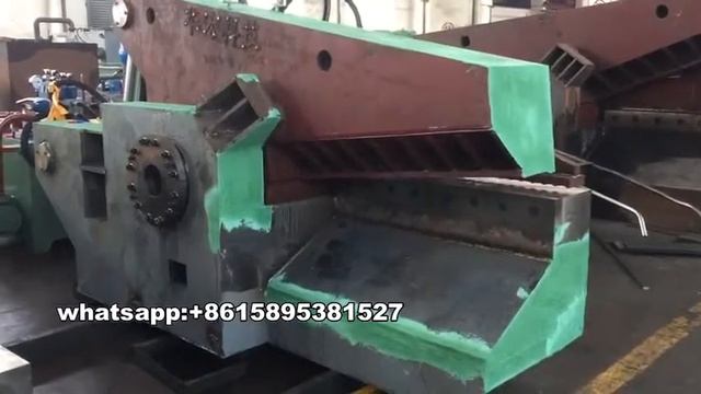 Q43 3150 Alligator Shear Machine Working Video смотреть онлайн