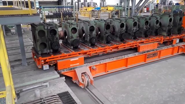 Rail guided trolley for the steel manufacturing industry - MORELLO смотреть онлайн