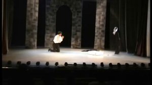 Пушкин. "Каменный гость", сцены из спектакля