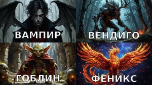 5 Удивительных Мифических Существ, Которые Поражают Воображение! #3