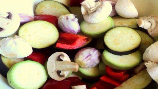 Овощные шашлыки