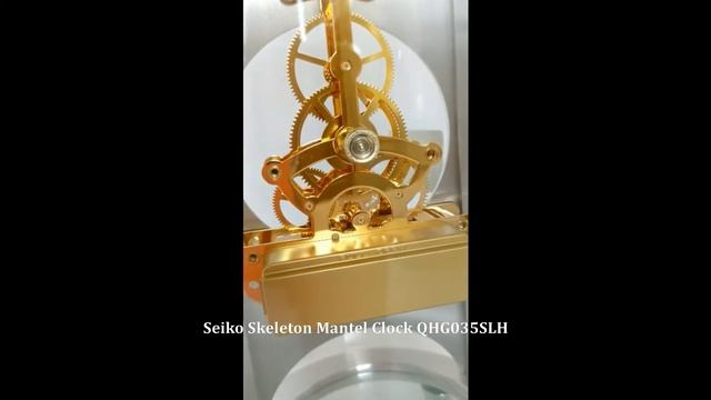 Seiko Skeleton Mantel Clock QHG035SLH смотреть онлайн