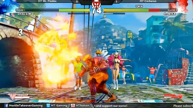 [SFV] Battle Arena 3/5 Grand Finals: HT Cerberus (R. Mika) vs Mr. Flubbs (Laura, Dhalsim) смотреть онлайн