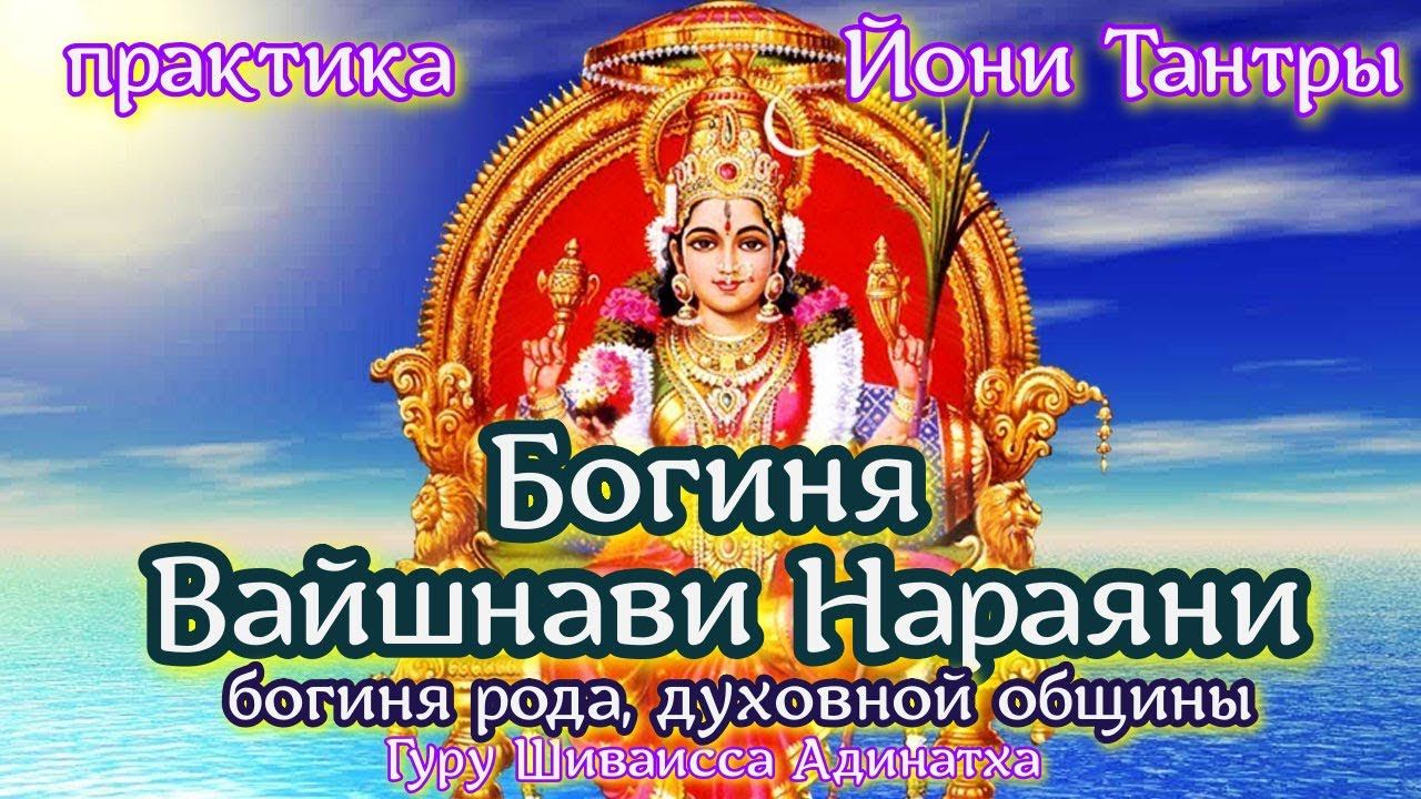Богиня Вайшнави Нараяни- богиня рода, духовной общины практика Йони Тантры. Гуру Шиваисса Адинатха