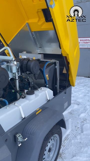 Дизельный компрессор AZTEC AC88T (аналог Atlas Copco)