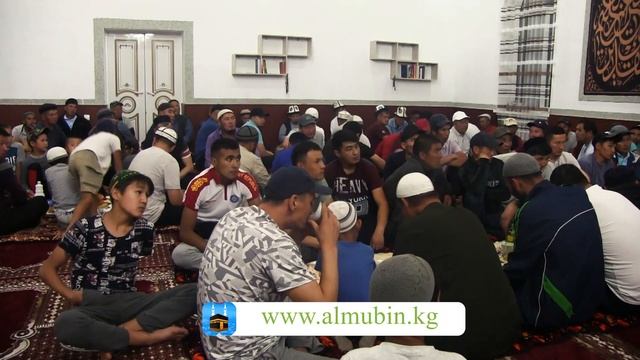 ИСАР жана  Аль-Мубин кайрымдуулук фонддору биргеликте кадыр тун кечесинде  ооз  ачырды