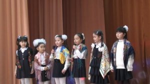 09.03.2023 г., 2"А"  класс - песня "Посею лебеду на берегу"