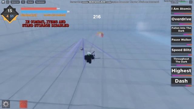 Sakura stand  Cid Kagenou Pvp