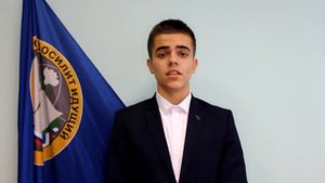 Предвыборная речь кандидата в президенты школьного государства "МИР" Дьяченко Андрея