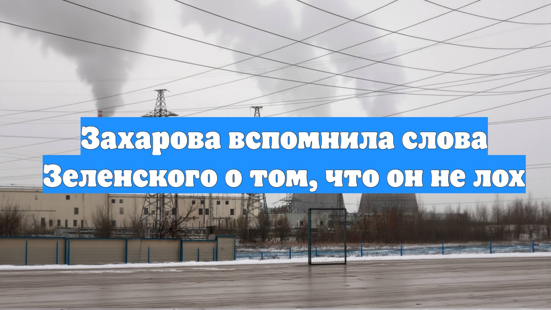 Захарова вспомнила слова Зеленского о том, что он не лох