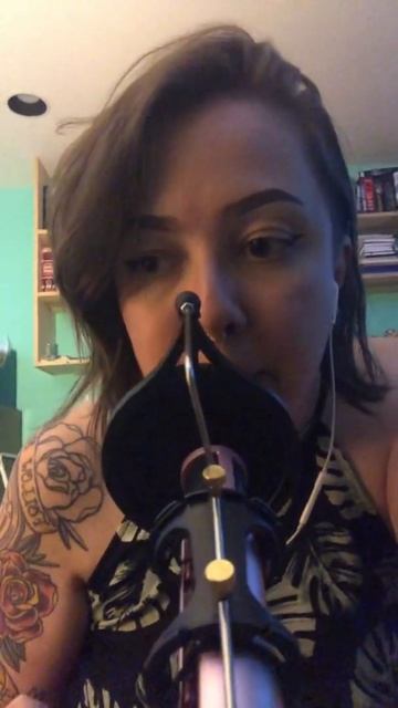 ASMR | lofi | popping mouth sounds | white noise