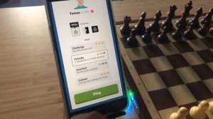 Chessnut Air - playing against the bots in chess.com