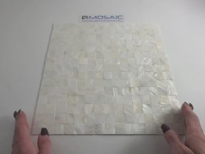 Мозаика SEAMLESS WHITE SHELL